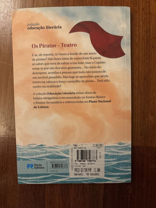 Os piratas livro