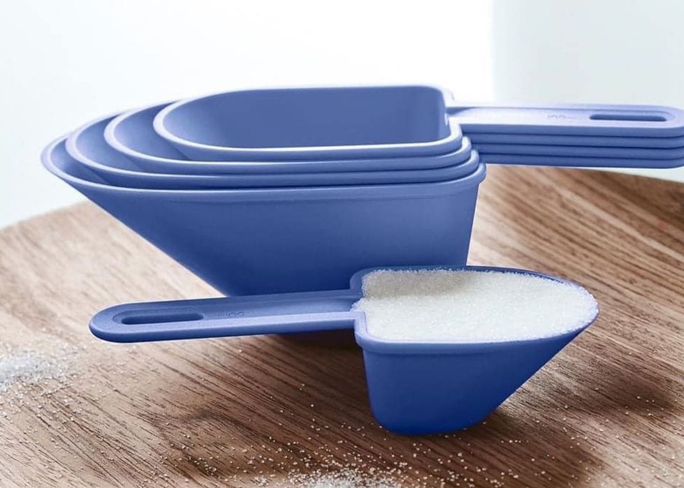 Colheres Medidoras (50 + 100 + 150 + 200 + 250 ml) Tupperware