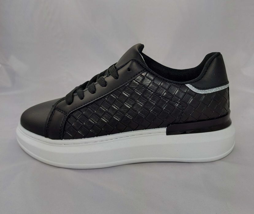 Sneakersy damskie czarne