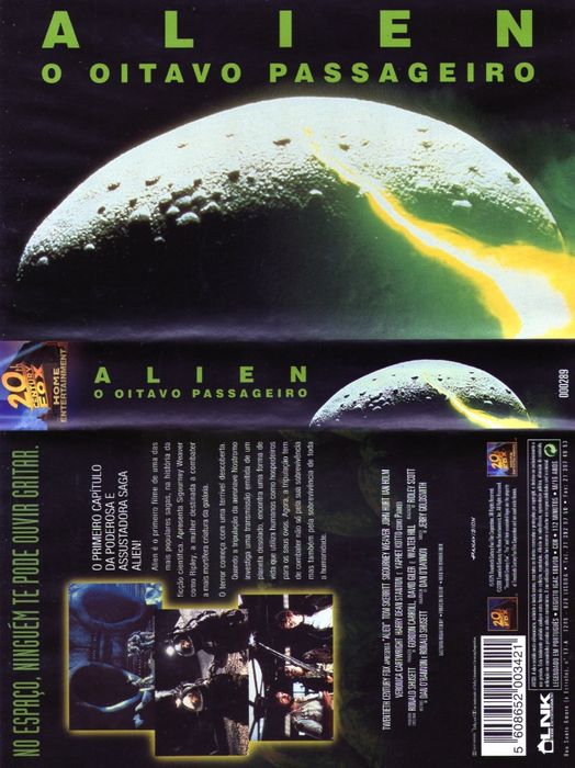 Filmes em VHF - Cassetes de compra - Quatro filmes da saga Alien