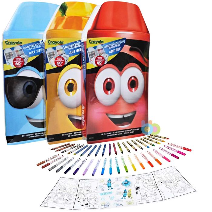 Набір для творчості Крайола Crayola лімітована серія в футлярі 60 пр.!
