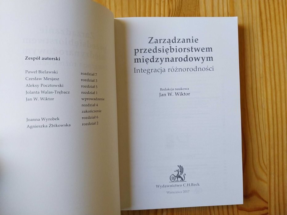 Zarządzanie przedsiębiorstwem międzynarodowym