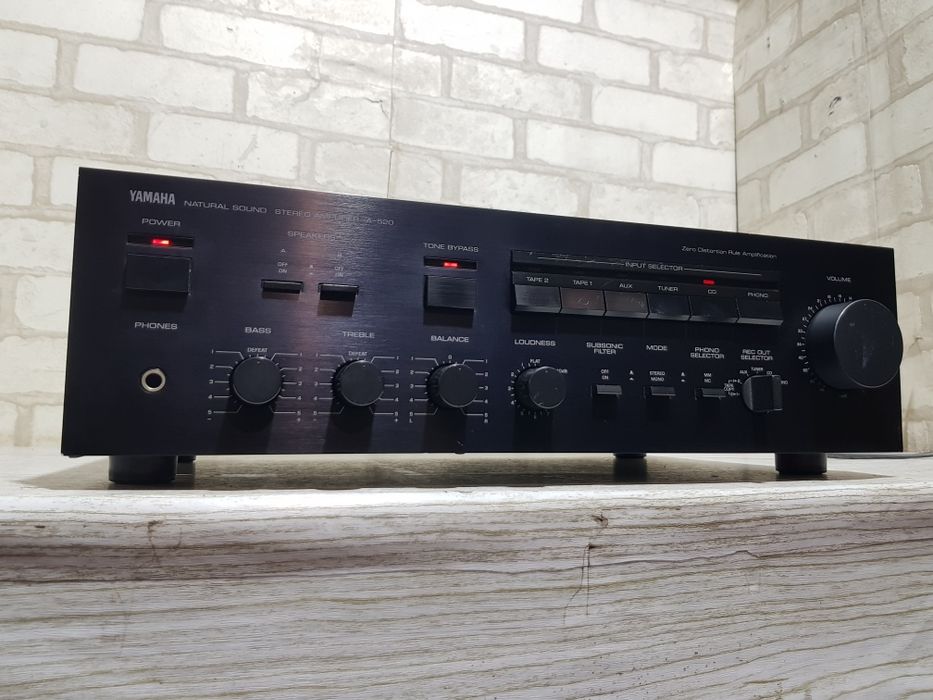 Стерео підсилювач/усилитель Yamaha A-520+1. 2x112Вт б/у з Німеччини