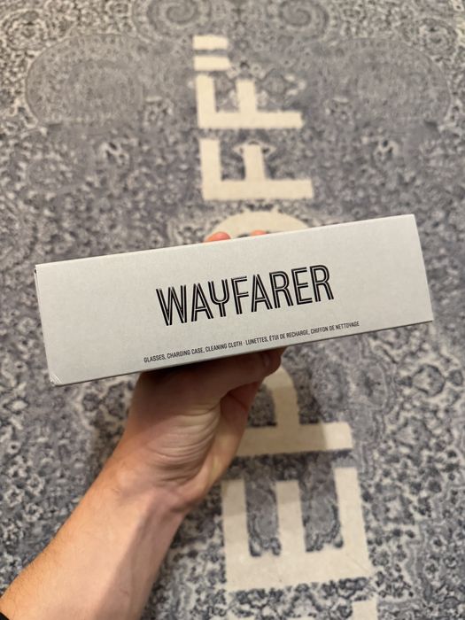 Смарт-окуляри Ray-Ban Meta Wayfarer (Gen 1), Matte Black Clear to Grn
