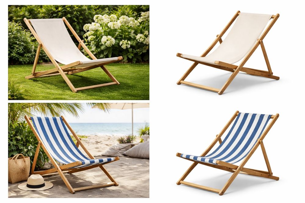 Poszycie do leżaka ogrodowego  | wymiana materiału