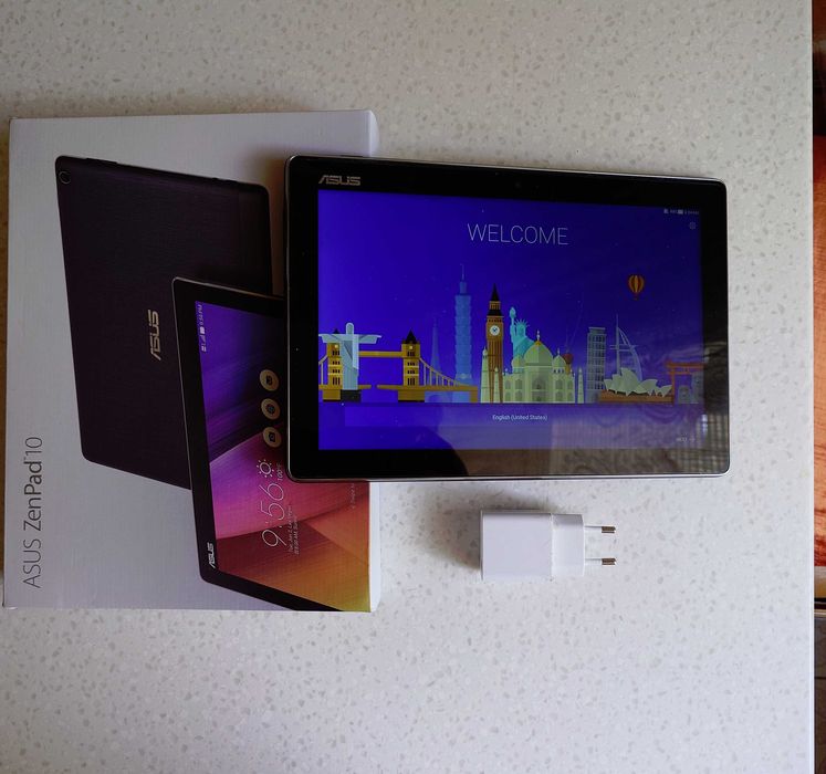Планшет 10˝ASUS ZenPAD Z301ML Dark Gray 2/16 LTE слоты для SIM-карты и MicroCD