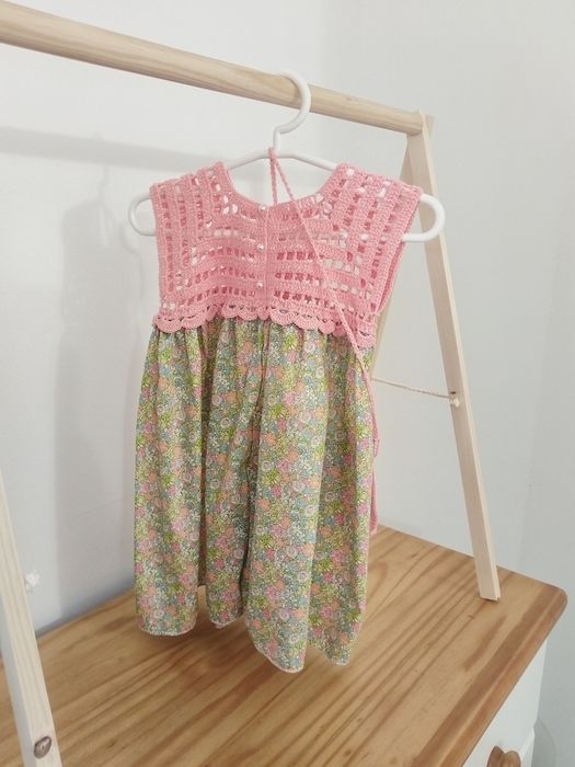 Vestidos em Crochet
