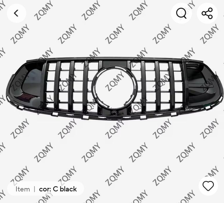 Grelha Frontal Mercedes glc 2024 +