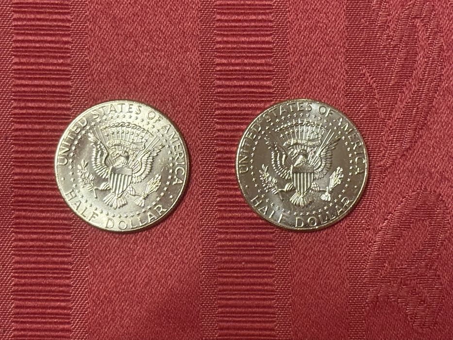 Half dollar 2025 UNC - 2 unidades