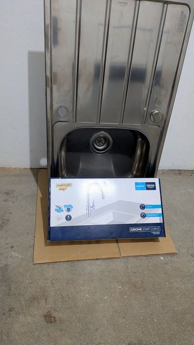 Lava loiça   mais torneira Grohe