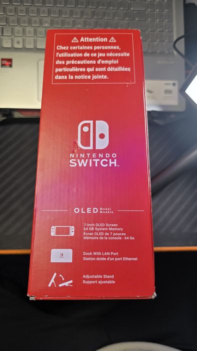 Nintendo Switch OLED Branca - Rigorosamente Nova (Apenas Testada)