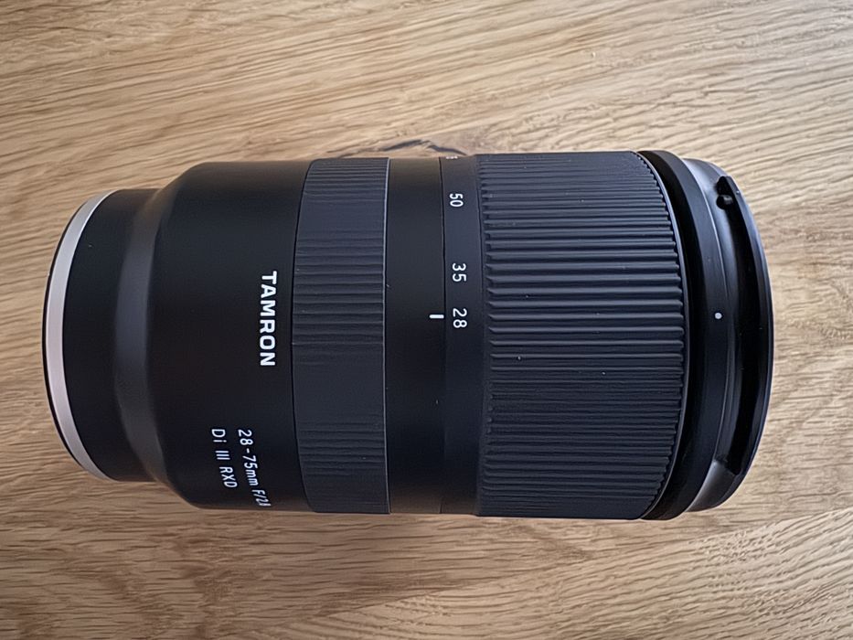 Obiektyw tamron 28-75 f2.8 RXD sony e mount