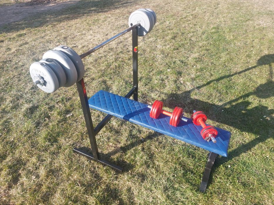 Ławeczka Sztanga Hantle