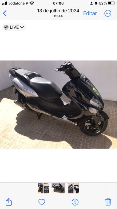 Yamaha magestik 125 impecavel