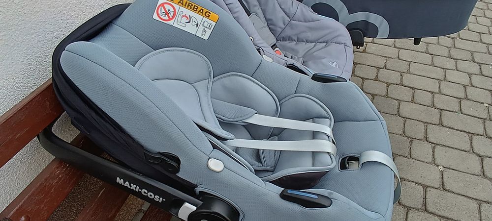Wózek 3w1 BabyDesign z akcesoriami + fotelik Maxi Cosi