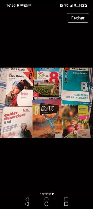 Grade 8 Books and Activity Notebooks