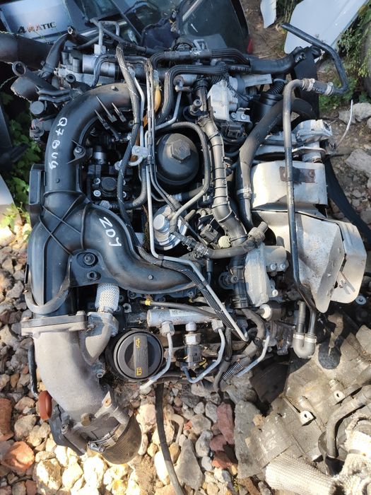 Silnik kompletny audi Q7 3.0tdi BUG uszkodzony