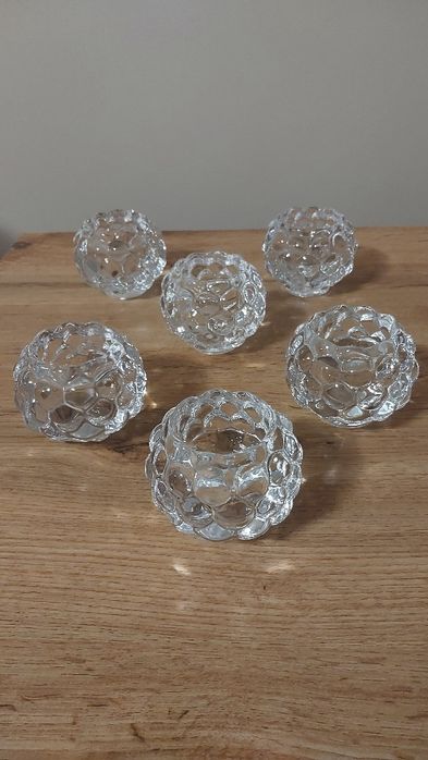 Świecznik szklany 2w1