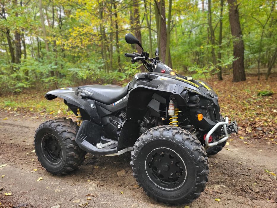 Can am renegade 800 4x4 ZAREJESTROWANY ( nie grizzly kodiak polaris )