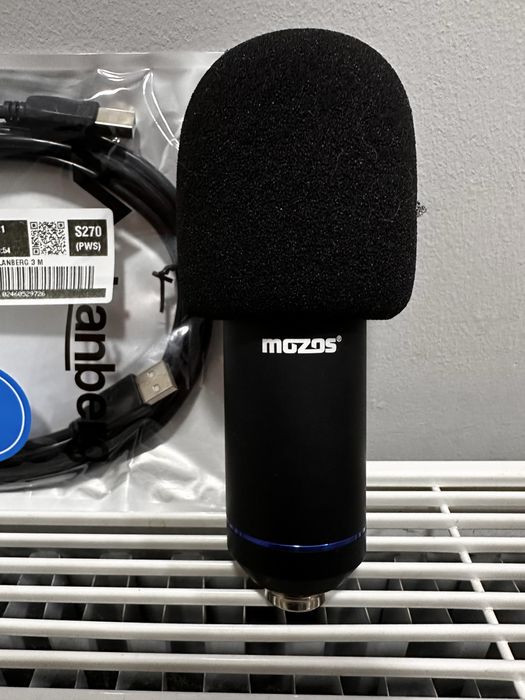 Mikrofon USB Mozos MKIT-700PRO V2 (Sam mikrofon + kabel)