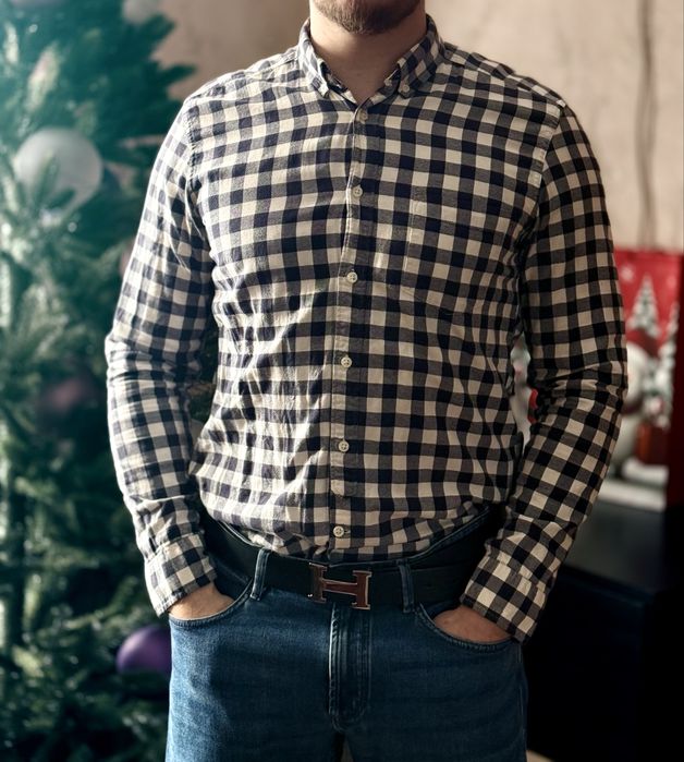 Мужская рубашка Arber НОВАЯ, H&M, Waikiki, House чоловіча сорочка