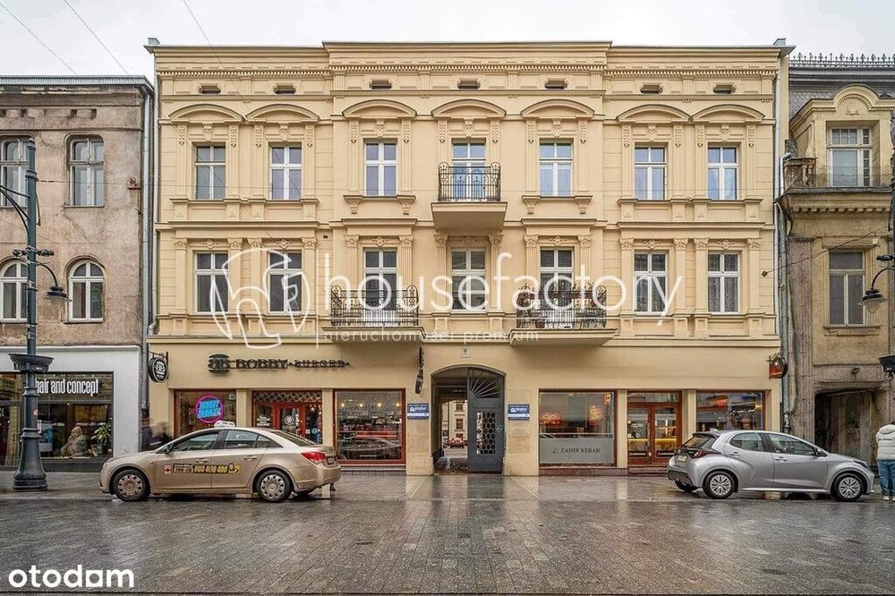 4 pokoje 96 m² | Piotrkowska | Kamienica | Parking