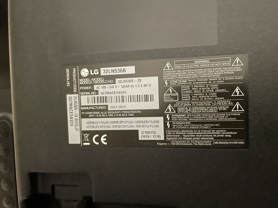 Telewizor Lg 32LN536B