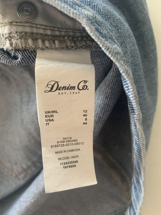 Primark denim dżinsowa jeansowa niebieska spódnica r. 38/40
