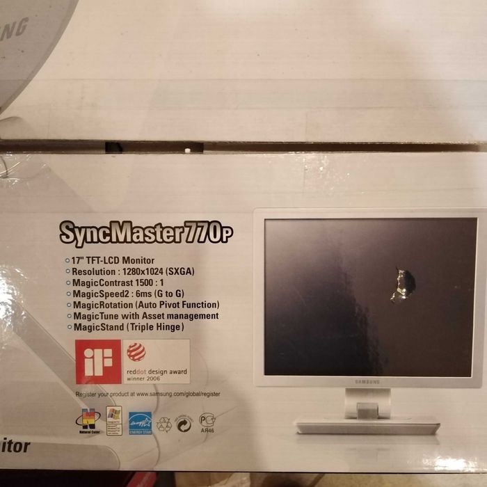 Monitor samsung 17" SyncMaster TFT-LCD