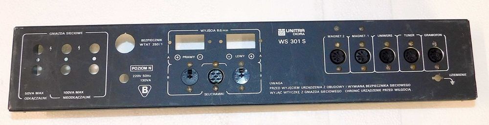 Moduł obudowy WS301S Unitra Diora [K7]