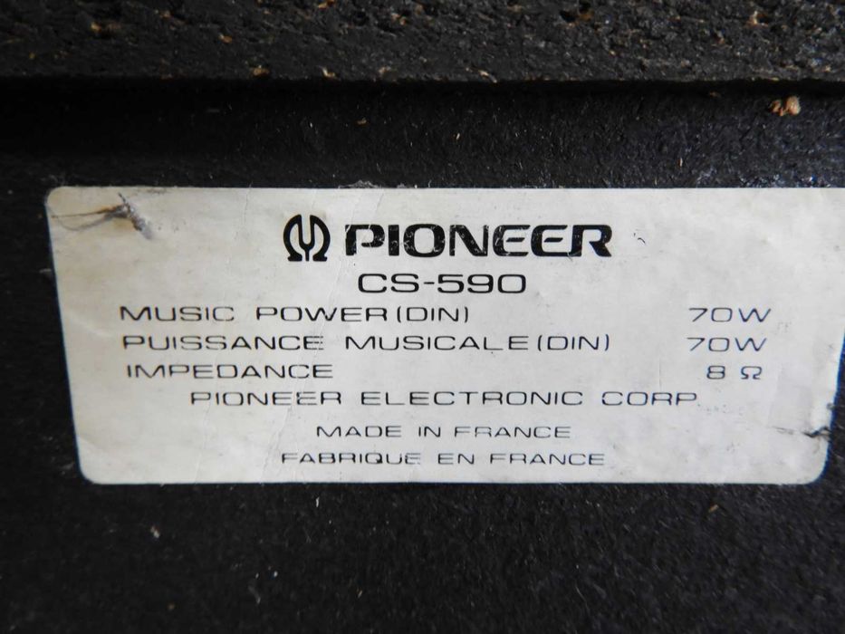 Kolumny Pioneer CS - 590 do zestawu audio