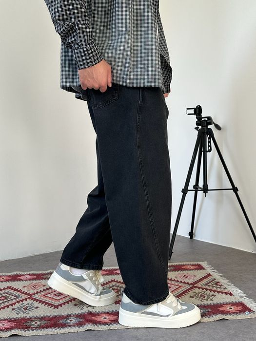 Джинси чоловічі широкі банани, balloon jeans, штани балони реп | Джинсы широкие мужские, штаны бананы, джынсы беги 90 х rap sk8 | Розмір XL