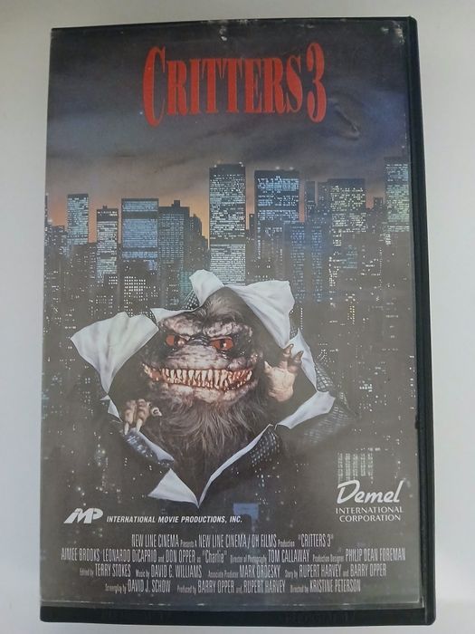 Critters 3 vhs horror