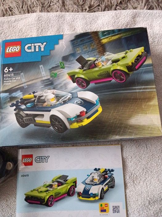 Klocki LEGO 60415 pościg radiowozu za muscle carem