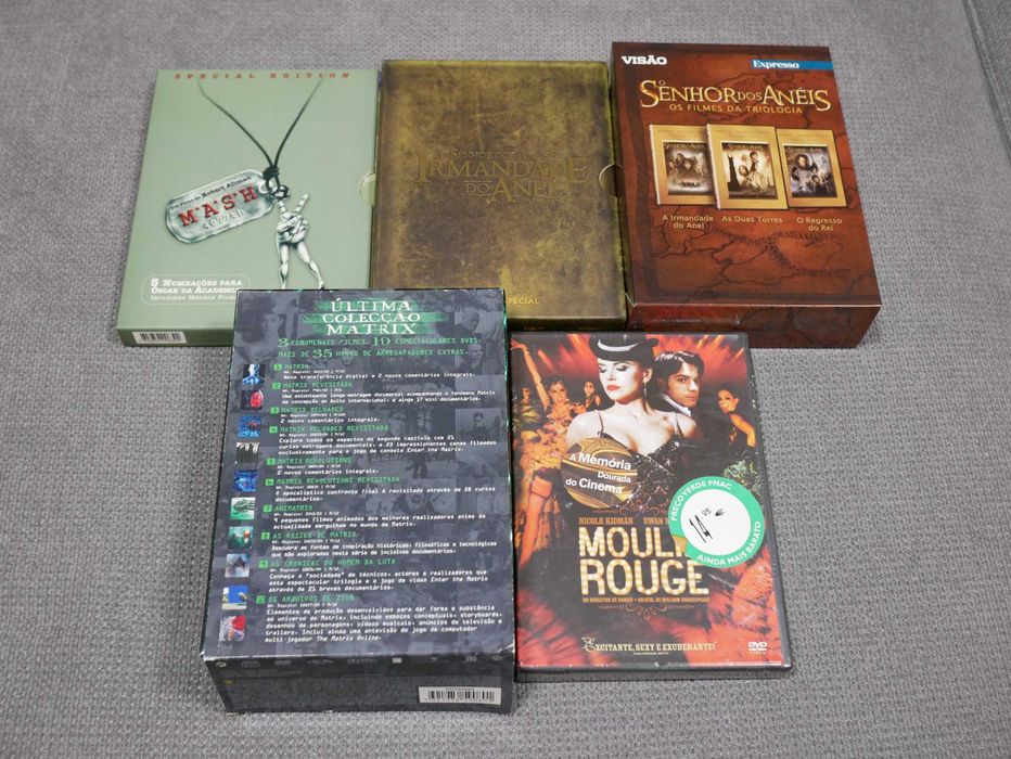Lote DVDs Cinema Premium – Edições Especiais e Boxsets de Colecionador