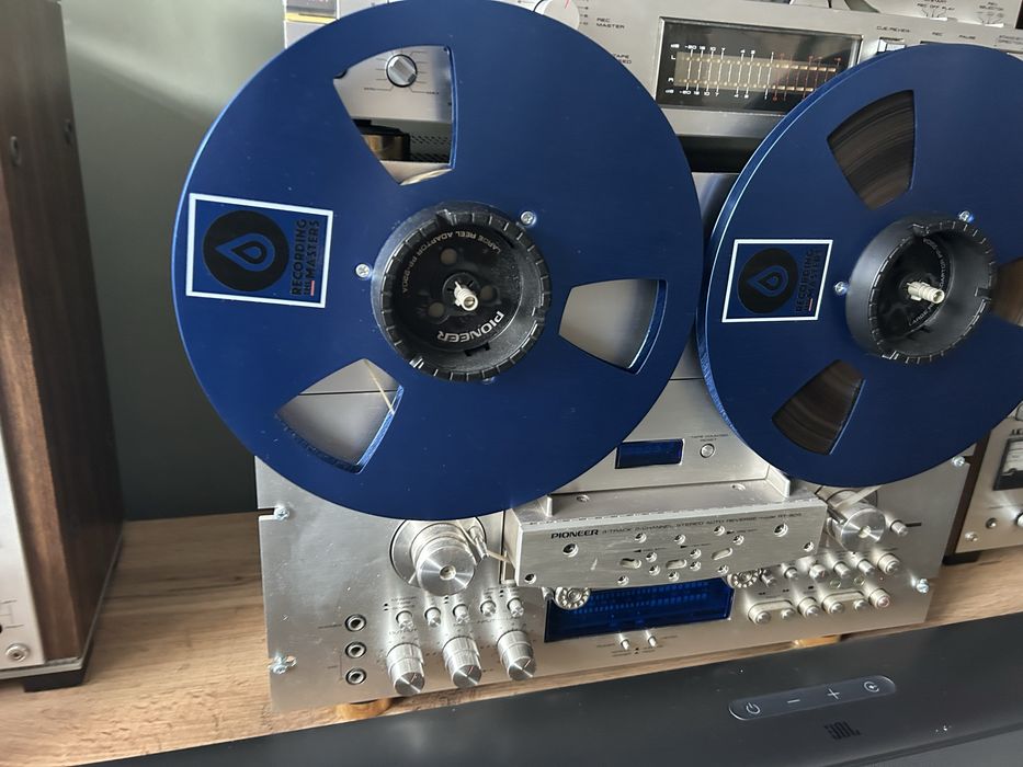 Koplet Dwóch Szpull 25.5cm Recording the Master Blu Edition/Taśma!