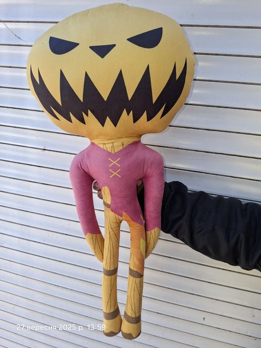 Тыквеноголовый человек тыква 55 см Хэллоуин Halloween Хелловін