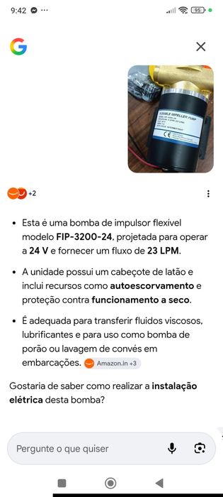Vendo bomba de embarcação