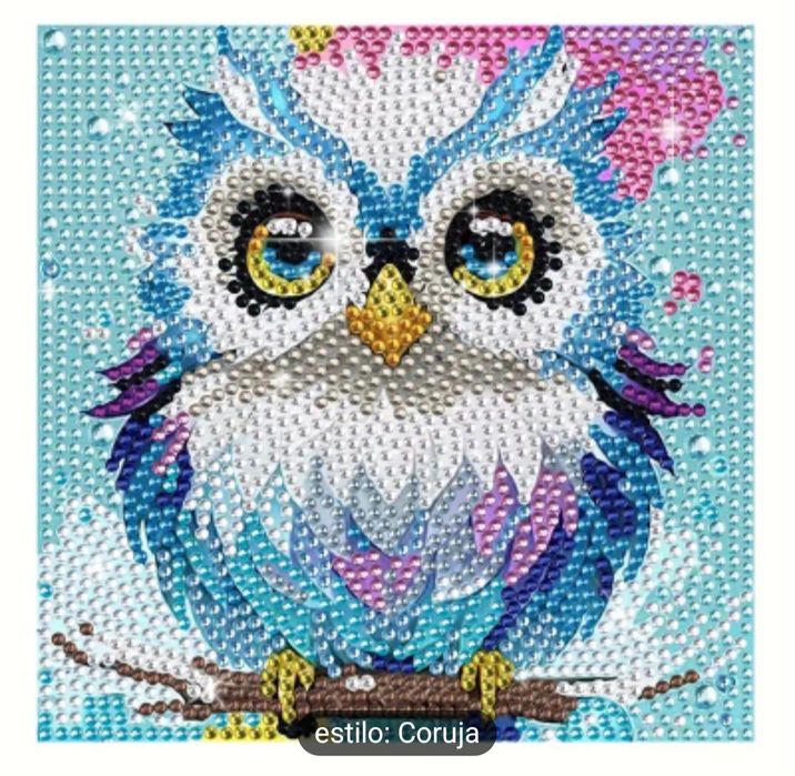 Kit de pintura de arte em diamante. Novo. 5€ cada.