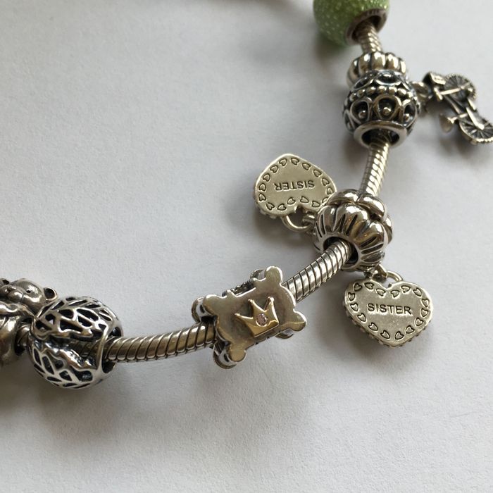 Намистини Pandora срібло, оригінал