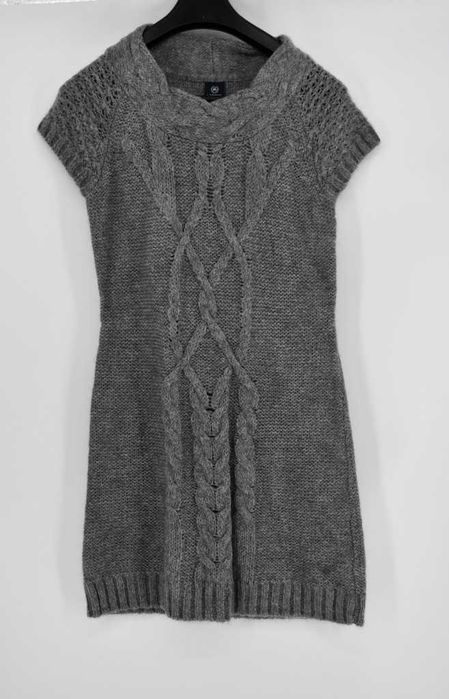 Szara dzianinowa sukienka Lerros 40 nowa