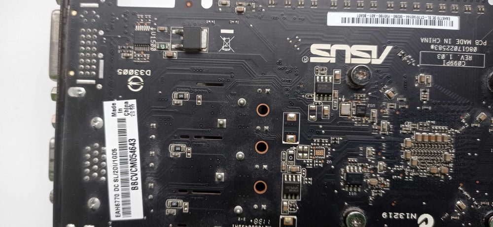 Karta graficzna uszkodzona PCi -E