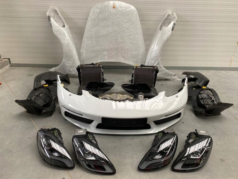 Бампер передний с разборки Порш Macan Panamera Cayenne Cayman Boxter