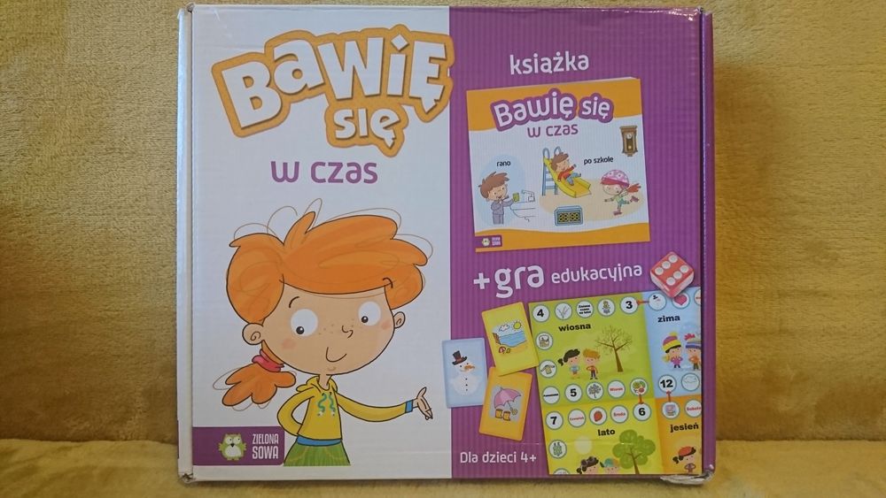 Bawię się w czas - Gra edukacyjna + książka.