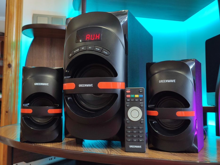 Акустична система Greenwave SA-365 мультимедіа аудіо колонки сабуфер