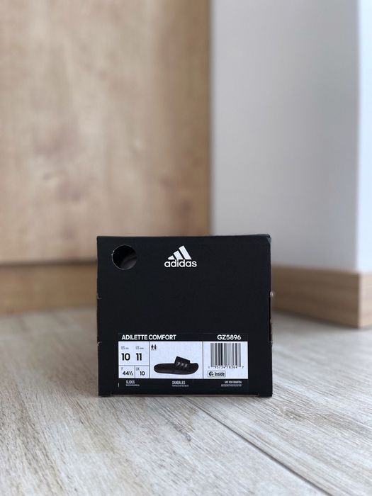 США М'які чоловічі тапки Adidas Adilette Comfort GZ5896 Оригінал 38-48