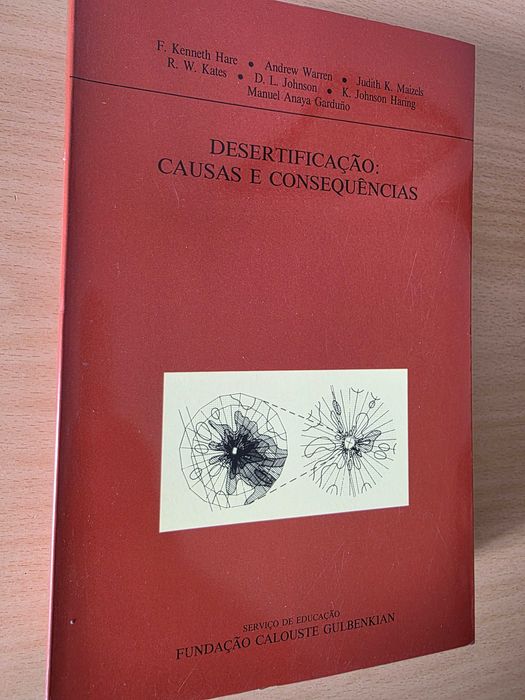 Livro "Desertificação: Causas e Consequências" de F. Kenneth Hare