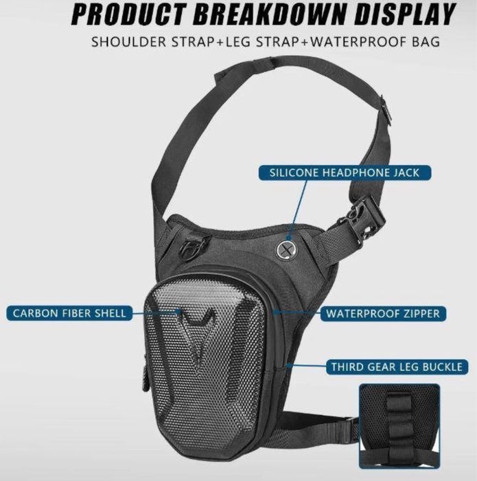 Мотосумка на бедро, мотосумка на пояс, сумка на бедро, сумка на пояс