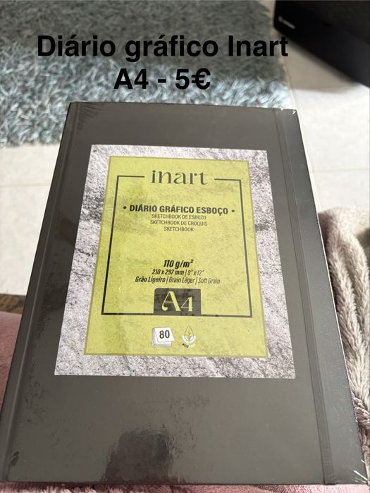 Material de desenho nunca usado, vendo por não dar utilidade