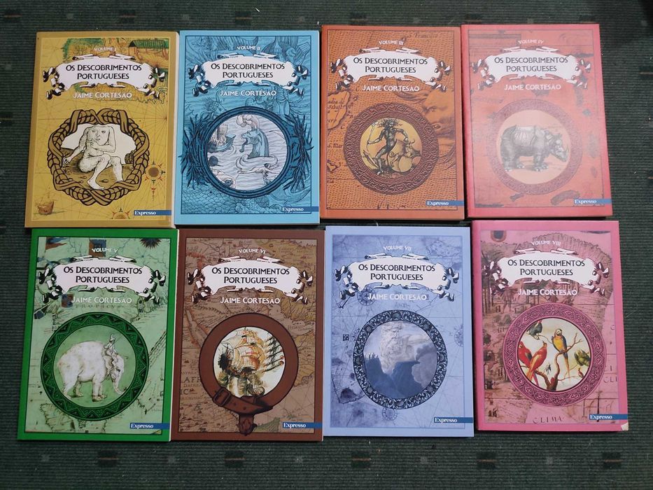 Os Descobrimentos Portugueses - Jaime Cortesão - 8 Vol